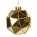 Kerstbal Triangle Gold